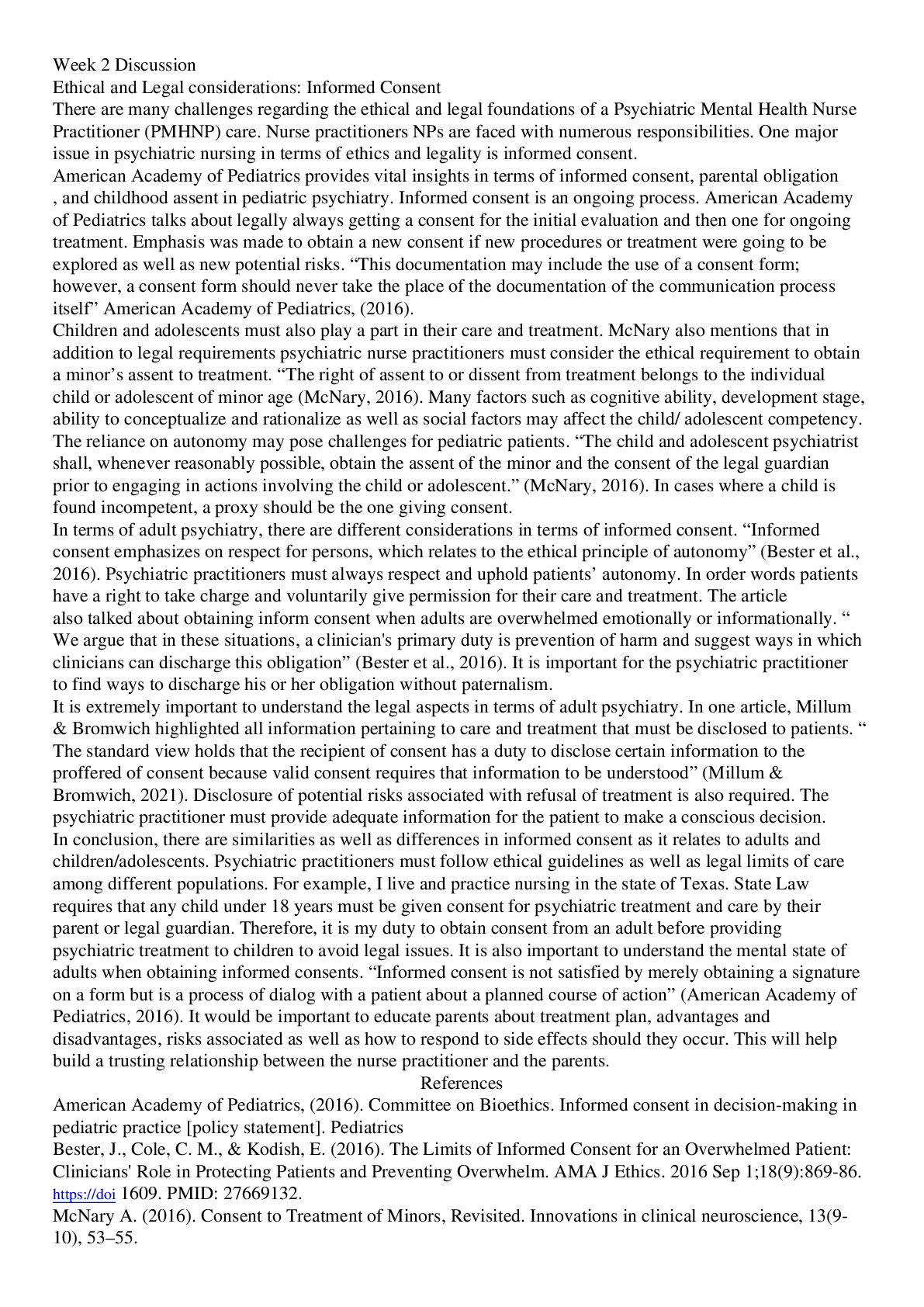 Preview image for Discussion Week 2 Nurs 6665